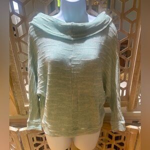 Anthropologie Porridge Cow Neck Sweater